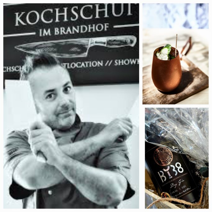 BY38 Dry Gin in der Koschschui im Brandhof, Neuötting