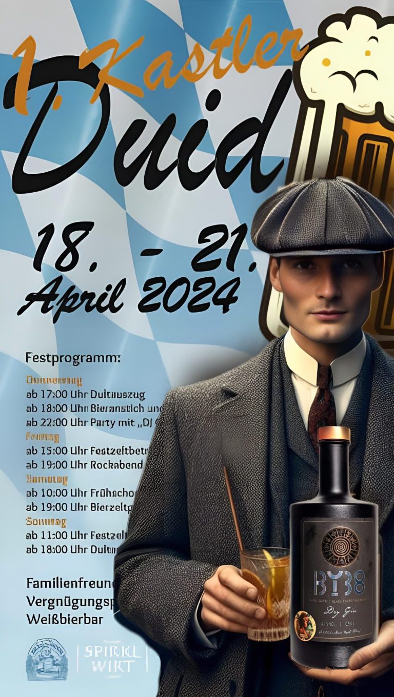 BY38 Gin auf 1. Kastler Duid